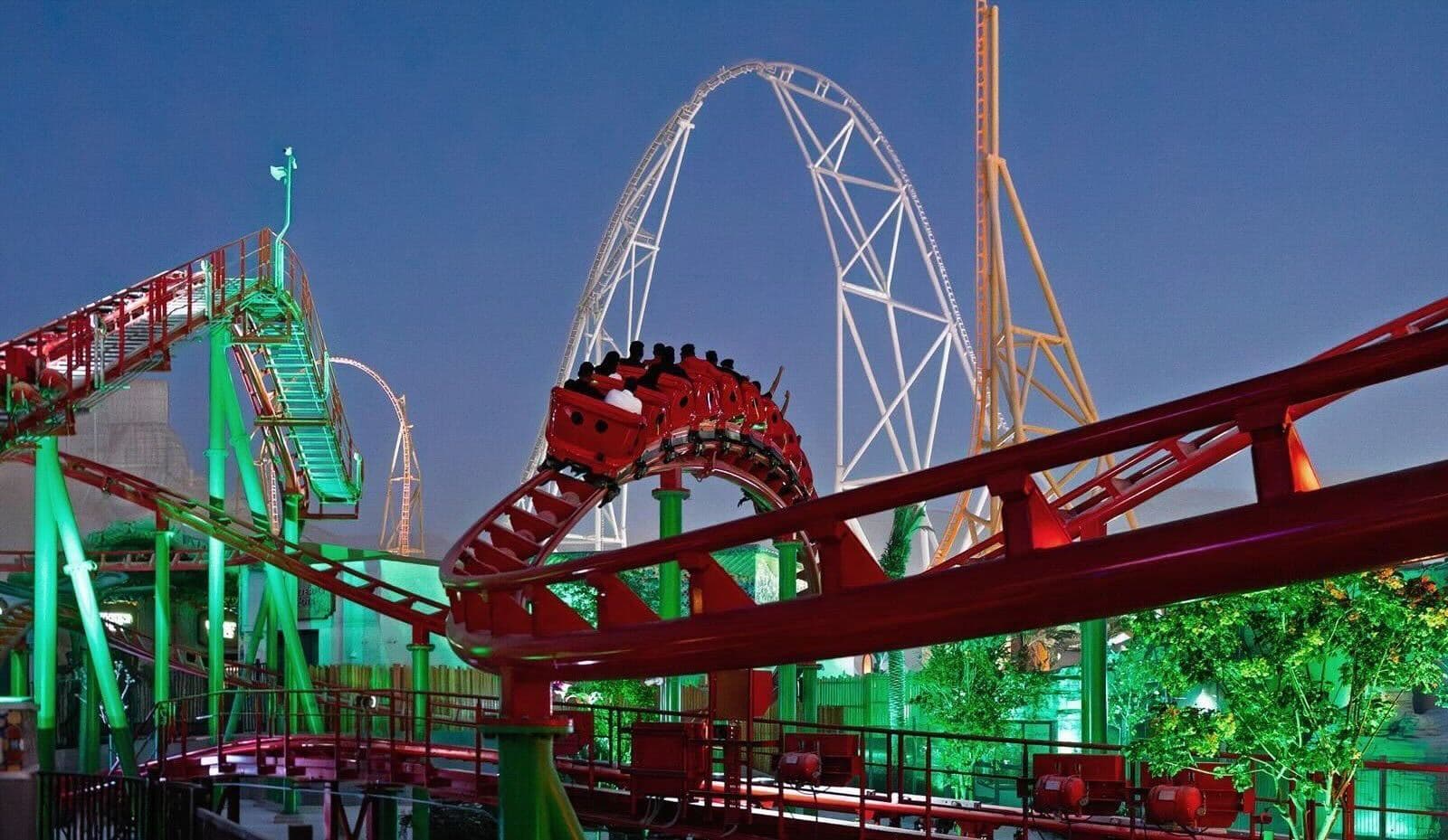 Paket Hemat Kota Qiddiya (tiket masuk Six Flags dan Aquarabia)