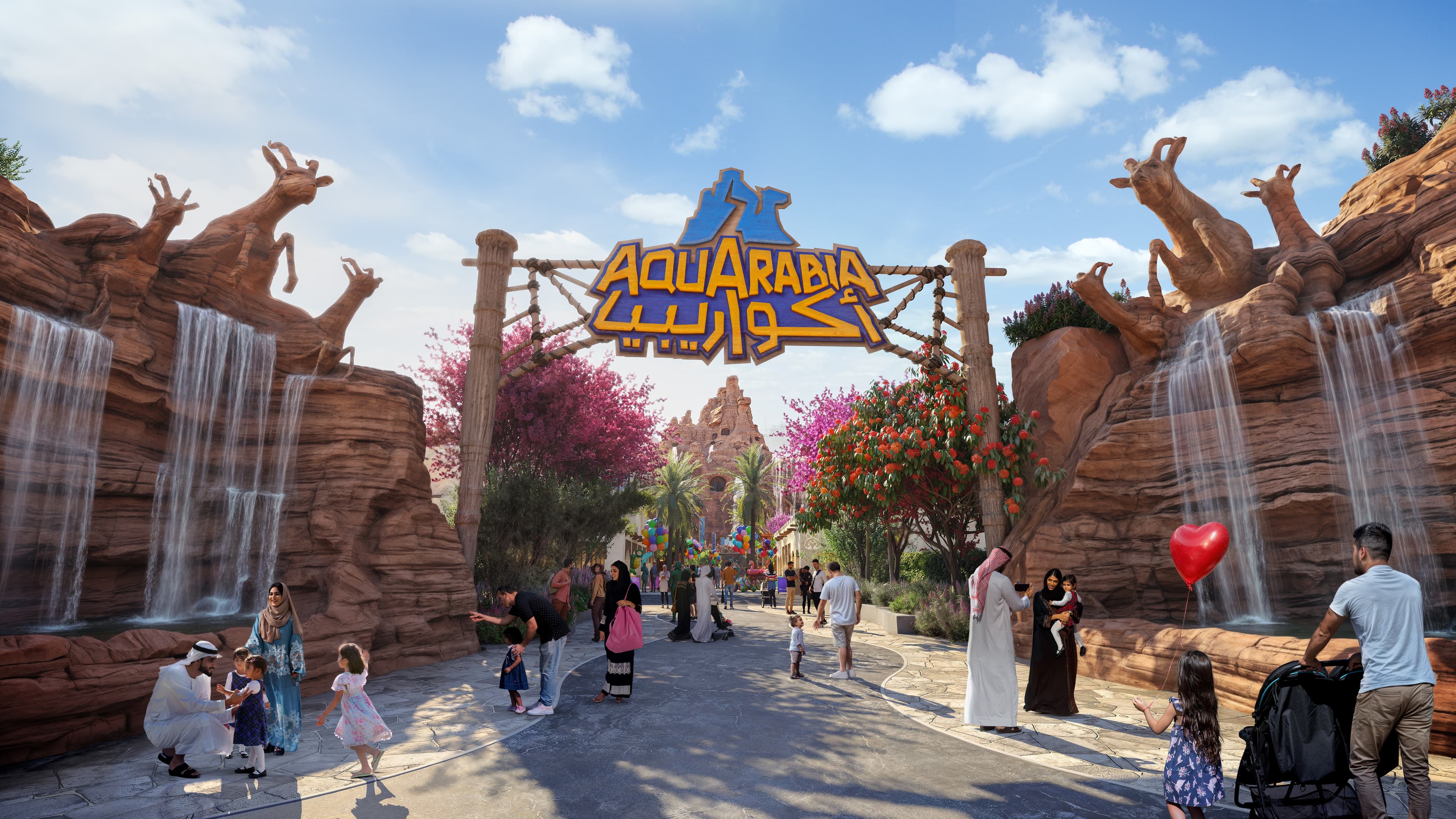 Akomodasi 3 malam di hotel bintang 4, dan tiket masuk ke Aquariba dan Six Flags untuk dua orang.