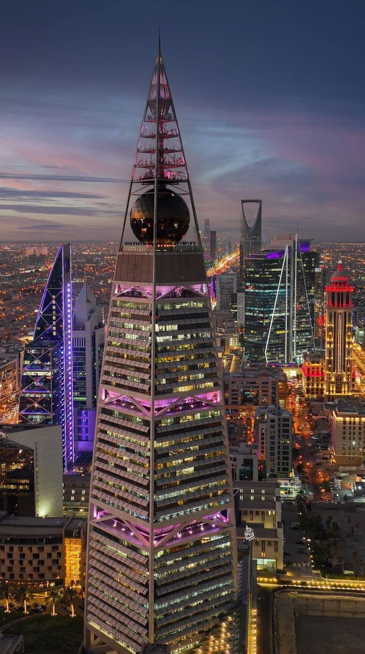 Tiket ke Menara Al Faisaliah - Pemandangan panorama Riyadh