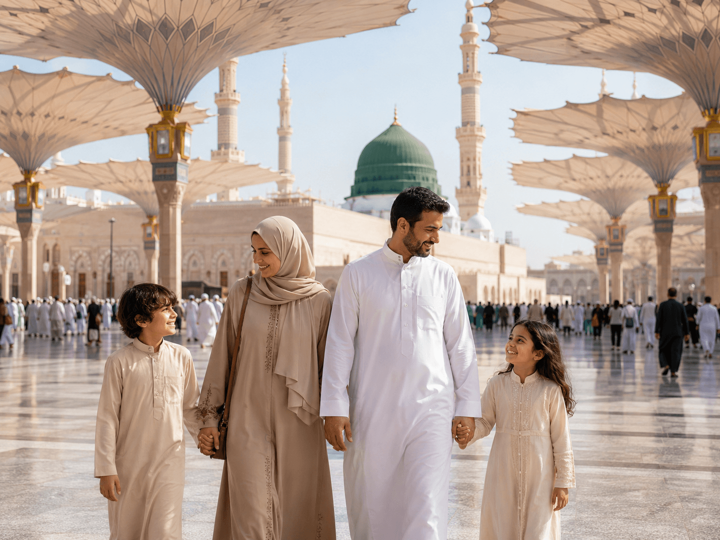 رحلة مكة وجدة والمدينة — 8 أيام من الروحانية والمتعة العائلية